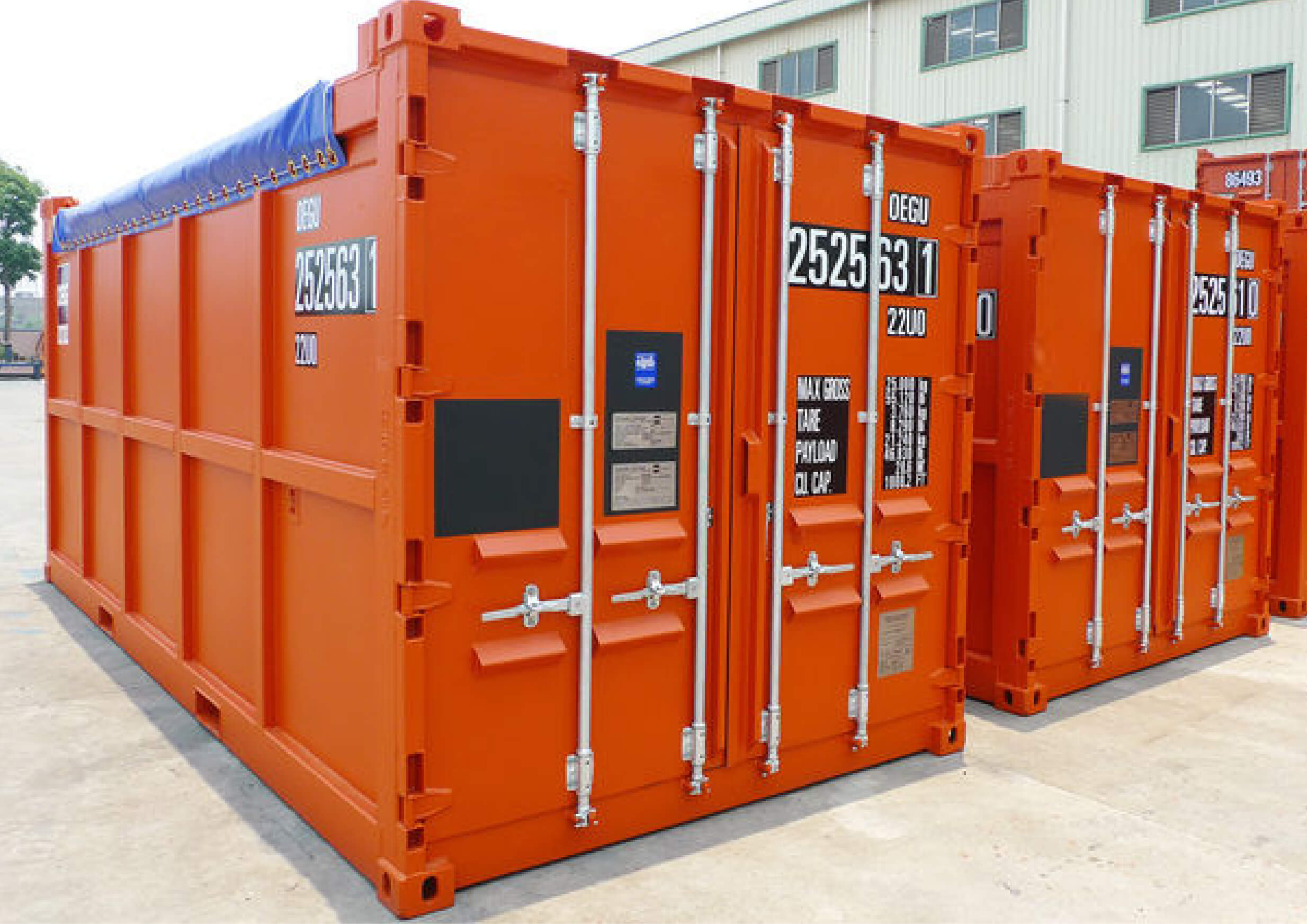20ft Open Top (Heavy Lift) Container